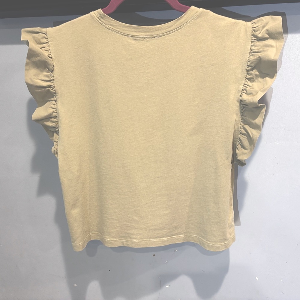 Zara light olive green tee.
Size M. - Picture 5 of 7